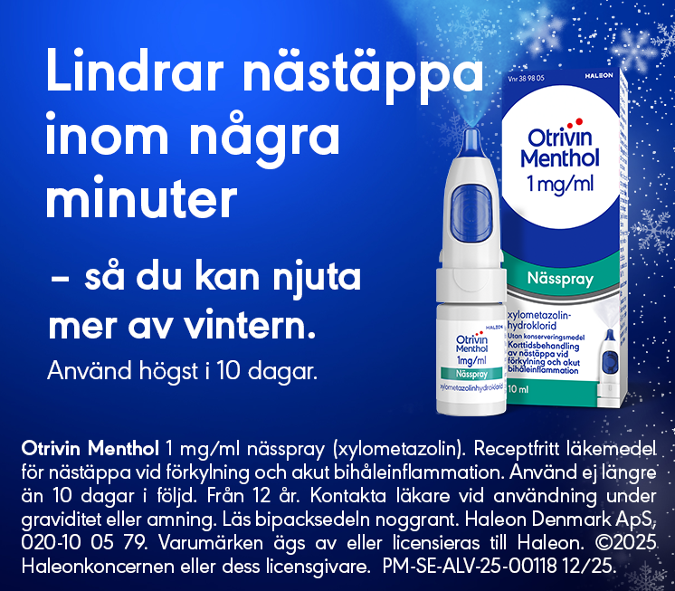 Nästäppa och rinnsnuva