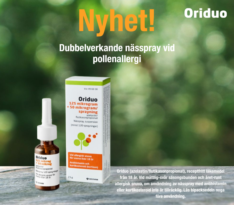 Allergisk nästäppa och rinnsnuva